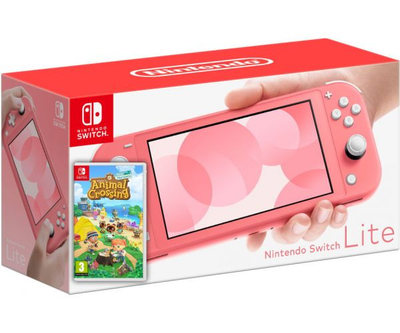 Nintendo Switch Lite 青/赤 ドック付き Ігрова приставка Nintendo Switch Lite Blue (045496453404