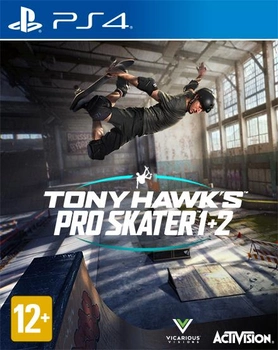 Игра Tony Hawk Pro Skater 1&2 для PS4 (Blu-ray диск, English version)
