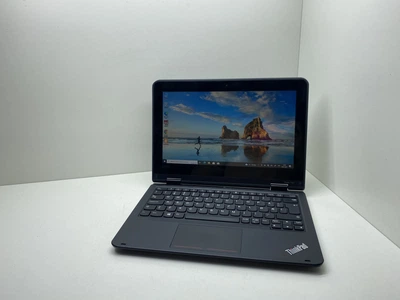 Ноутбук трансформер 2 в 1 Lenovo ThinkPad Yoga 11e \ 11.6 HD Сенсорный \ Celeron 4 Ядра \ 8 GB \ SSD 120 GB \ Win 10 \ для роботи навчання \ - Б/В