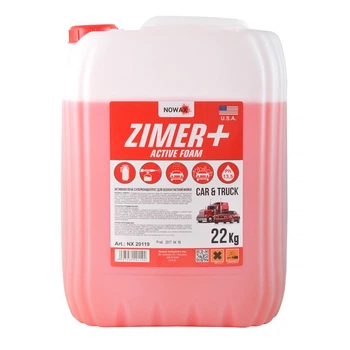 Активная пена Nowax Zimer Active Foam суперконцентрат для бесконтактной мойки, 22кг