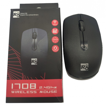 Мышь беспроводная R8 1708 BLACK оптическая Mouse 2.4GHz 1000 dpi (100829)