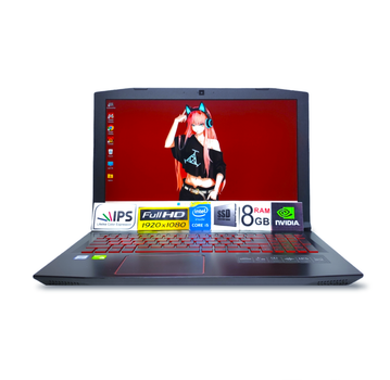 Ноутбук Acer Nitro 5 15.6 FHD IPS Core i5-8250U 8GB Ram SSD 256 Nvidia GeForce MX150 Б/У