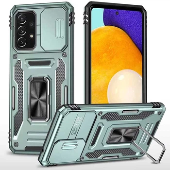 Чехол на Samsung Galaxy A73 5G / для самсунг галакси А73 ударостойкий Зеленый / Light Green