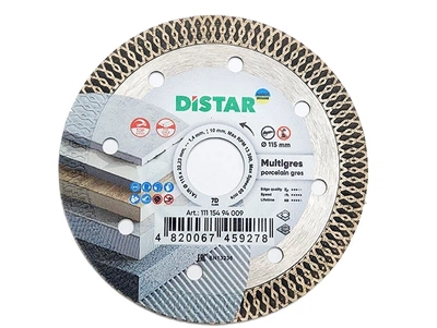 Круг алмазный для керамогранита Distar&nbsp;115x1,4x22,23 Multigres (11115494009)