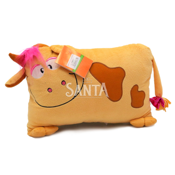 Мягкая игрушка подушка «Бичок Зефирка» Копыця, бежевый, 35*25*10 см, (00241-91)