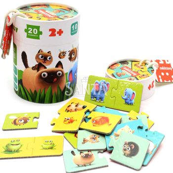Пазл PUZZLIKA "Моя семья", 20 элементов, 2+ (13531)