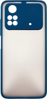 Чехол для смартфона DENGOS Matte для Poco M4 Pro 4G Blue (DG-TPU-MATT-116)