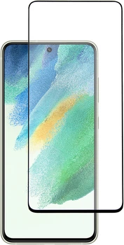Защитное стекло для смартфона Samsung Galaxy S21 FE DENGOS Full Glue Black (TGFG-252)