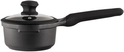 Сотейник з кришкою Vinzer Kuro Induction Line 16 см 1.2 л (50426V) (5907706504267)