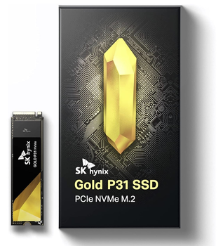SSD накопичувач SK hynix Gold P31 2 TB M. 2 PCIe Gen3x4 3D TLC (SHGP31-2000GM-2), Up to 3500MB/S