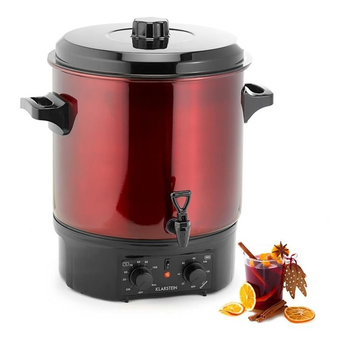 Диспенсер для глинтвейна (термопот) Klarstein Biggie Red 27l 2000 Вт Вживаний БВ