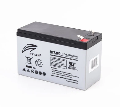 Акумуляторна батарея Ritar RT1280 12V 8 Ah AGM VRLA 1604472