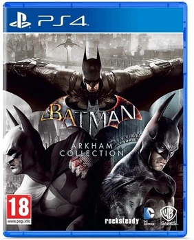Игра Batman Arkham Collection для PS4 (3in1, Blu-ray диск, Russian subtitles)