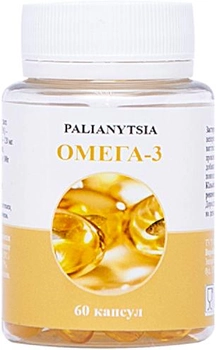 Капсули Palianytsia Омега-3 Palianytsia 500 мг 60 капсул (4780201342456)