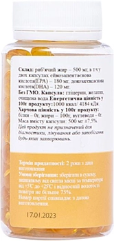 Капсулы Palianytsia Омега-3 Palianytsia 500 мг 120 капсул (4780201342449)