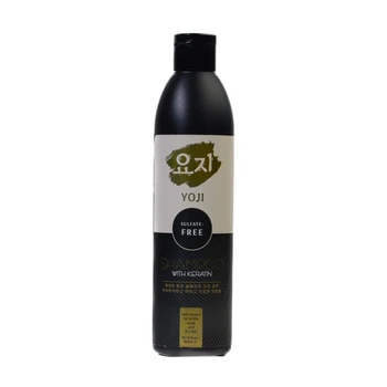 Шампунь безсульфатный для восстановления волос YOJI With Keratin Sulfate Free Shampoo 300 мл