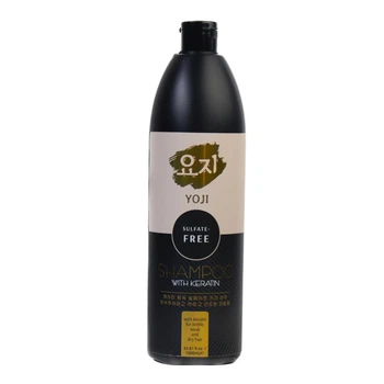 Шампунь безсульфатный для восстановления волос YOJI With Keratin Sulfate Free Shampoo 1000 мл