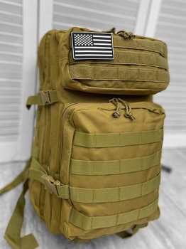 Тактичний штурмовий рюкзак койот USA 45л.
