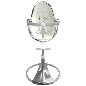 Bloom стільчик для годування Fresco Silver (без вкладиша)+Bloom набор вкладишів Fresco persimmon red