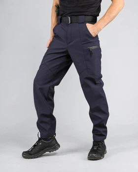 Брюки зимние FCTdesign софтшелл 40-42 синие