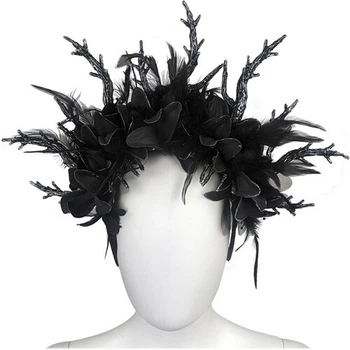 Обруч Black Wood SETA Decor 21-582SL