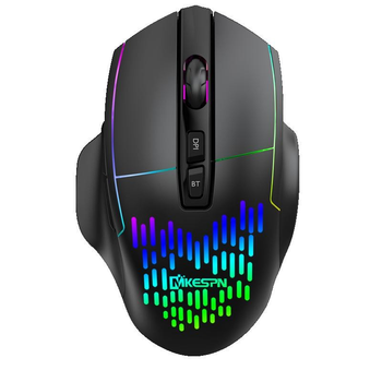 Мышь беспроводная с аккумулятором и подсветкой MiKESPN X11 Black