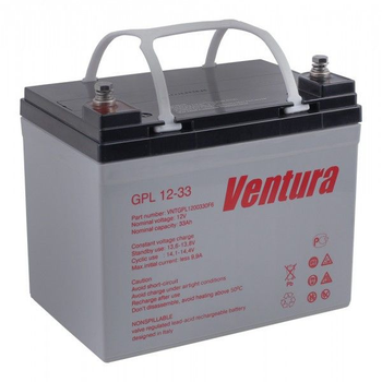 Аккумулятор Ventura GPL 12-33 AGM - AGM на 12 В 33 ампер-часов