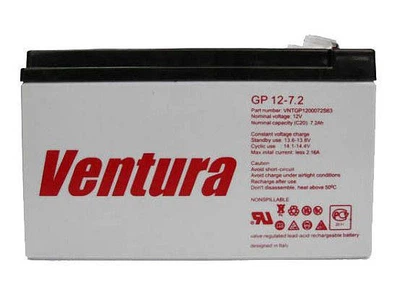 Аккумулятор Ventura GP 12-7,2 AGM - AGM на 12 В 7,2 ампер-часов
