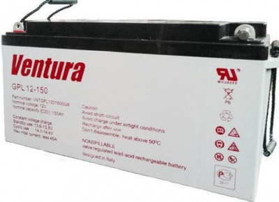 Аккумулятор Ventura GPL 12-150 AGM - AGM на 12 В 150 ампер-часов