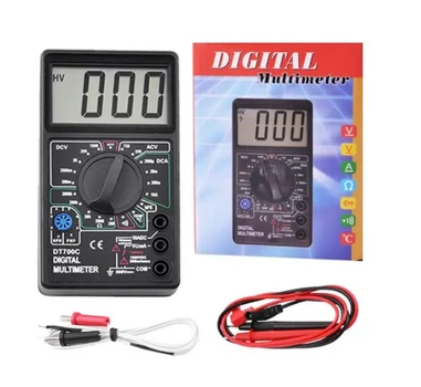 Мультиметр тестер цифровой Digital Multimeter DT-700C со звуком и датчиком температуры