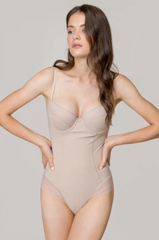Боди с моделирующим эффектом Gisela 0349 nudo 70C Телесный