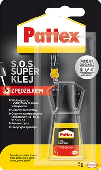 Супер клей гель з пензликом Pattex Супер (бл) 5 г (2897272)