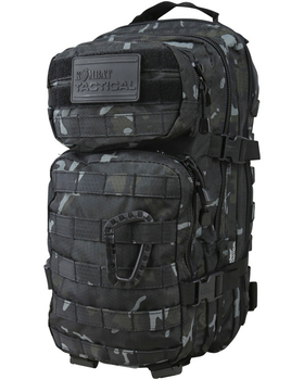 Рюкзак тактичний KOMBAT UK Hex-Stop Small Molle Assault Pack, мультікам чорний, 28л