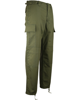 Штани тактичні KOMBAT UK M65 BDU Ripstop Trousers, оливковий, 34