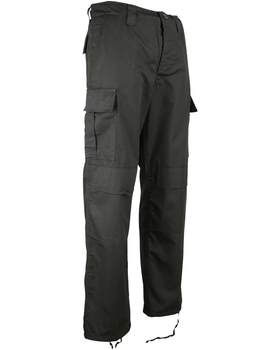 Штани тактичні KOMBAT UK M65 BDU Ripstop Trousers, чорний, 32