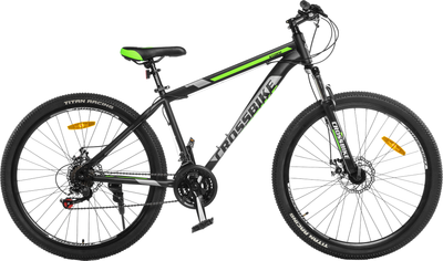 Велосипед CrossBike Storm 27" Рама 17" 2022 Black-Green (27CJPr-004386)