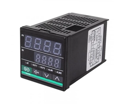 Контролер температури типу REX із підключенням SSR або ем реле CH702 72 x 72mm
