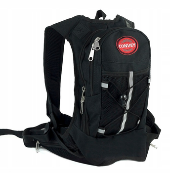 Рюкзак спортивний велосипедний Convey Row, велорюкзак 37 x 26 x 7см, 8л (0610696088314-3) чорний