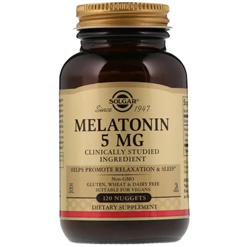 Мелатонін Solgar (Melatonin) 5 мг 120 таблеток SOL01937