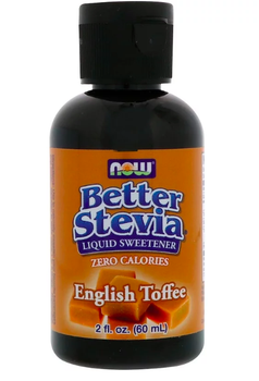 Стевия NOW Foods (Stevia Liquid) 60 мл со вкусом ириса NOW06938