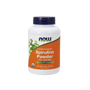 Спирулина органическая NOW Foods (Spirulina Powder) 113 г NOW02690