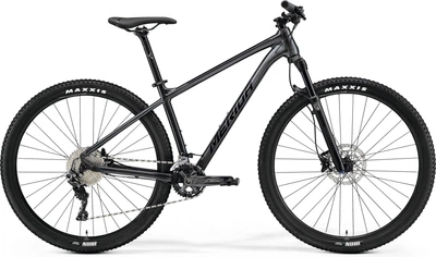 Велосипед гірський MERIDA, BIG.NINE 500, DARK SILVER(BLACK), 2022
