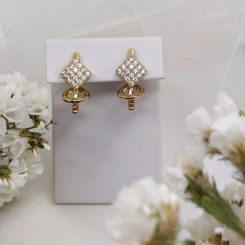Сережки ромб 80 3500