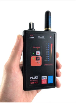 Профессиональный детектор жучков и скрытых камер PLUX DR-42 PROFESSIONAL