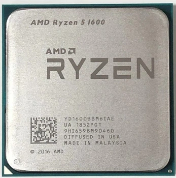 Процессор AMD AM4 Ryzen 5 1600 (3.2GHz 6 Core 12 Thread 16Mb) Refurbished Tray