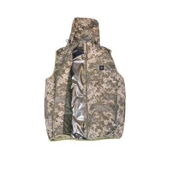 Жилет теплый с подогревом от Powerbank TM Теплий Пан M Camouflage (Niz14076)