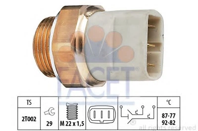 Датчик вмикання вентилятора Audi A8/ VW T4 1.8-6.0 90-03 (7.5626) Facet Facet (75626)