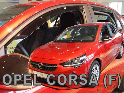 Дефлекторы окон (ветровики) HEKO для Opel Corsa F/ Е / PEUGEOT 208 II 5D 2019+ 5D вставные 4 шт