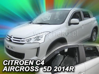 Дефлекторы окон (ветровики) HEKO для Citroen C4 Aircross 2012+ 5D вставные 4 шт