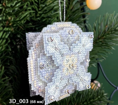 Новогодняя игрушка Дыхание зимы KOLOROVA 3D_003